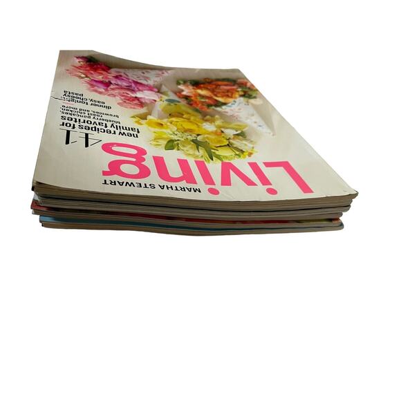 Martha Stewart Living Magazine 2014 Lot Of 6 Various Some Include Recipe Cards - Picture 8 of 14